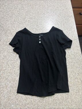 Art class size xl black babydoll shirt